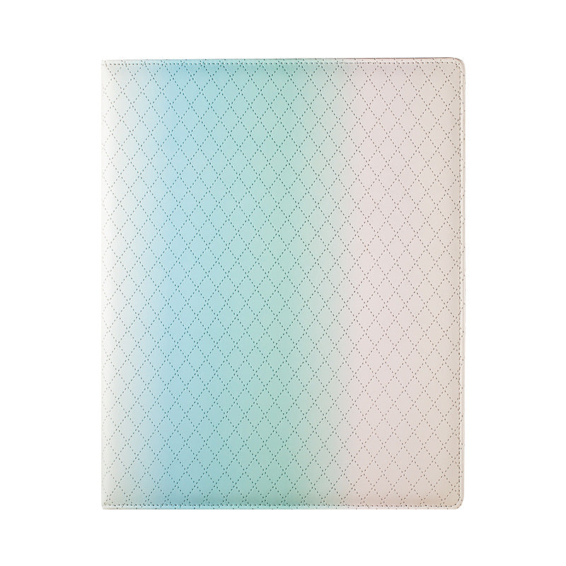 Wholesale Leather 5-card Album with Star Chasing Loose Leaf, 3-inch 4-inch Small Card, 6-inch Postcard Storage Album, Four Grid Photo Album